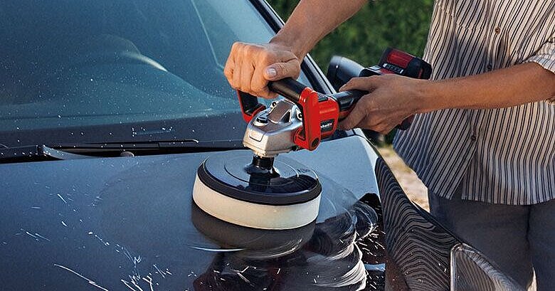 Einhell cordless car polisher sale