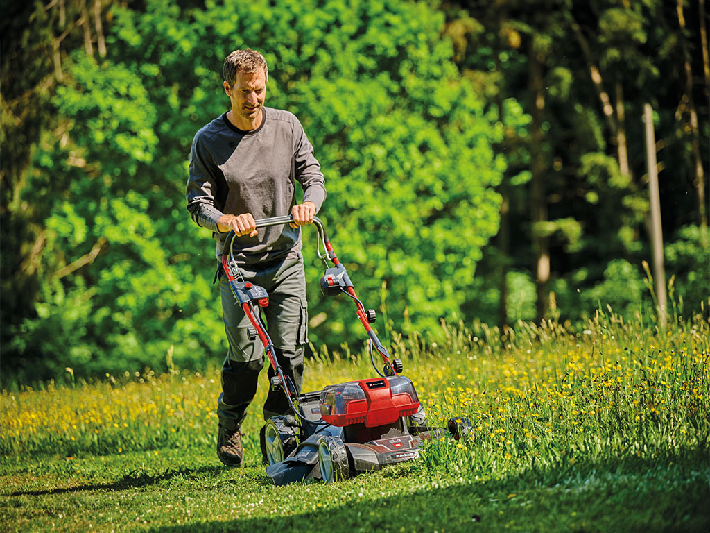 Buy manual push lawnmowers